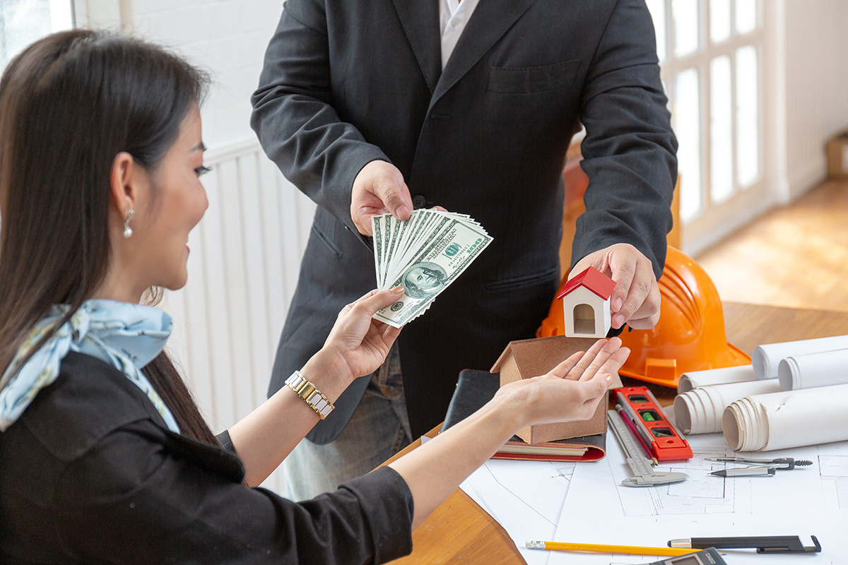 business finance housing loan close